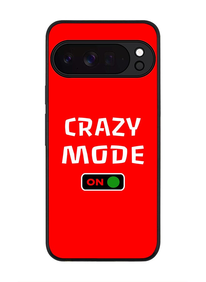 Stylizedd For Google Pixel 10 Pro XL Case,Slim fit Camera Protection, Shockproof Thin Phone cover  - Crazy Mode On - Image 1